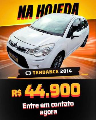 CITROËN C3 1.5 TENDANCE 8V FLEX 4P MANUAL